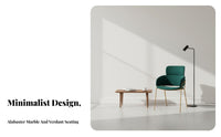 Two-Person Banquette and Table Set Instagramdesign Cafe Seating Minimalist Design Space-Saving for Dessert Shop Owners, Families