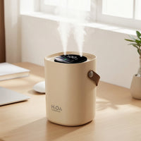Double-Outlet Humidification Humidifier Compact Portable Humidifier Automatic Shut-off for Office Workers, Students, Bedroom, Dorm Room