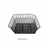 Electric Bicycle Rear Basket Sturdy Electric Bike Basket Easy to Install