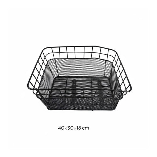 Electric Bicycle Rear Basket Sturdy Electric Bike Basket Easy to Install
