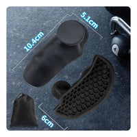 Silicone Gym Grips Pads Soft Silicone Grip Pads Weightlifting Grips Anti-Slip Textured for Weightlifters, Weight Training