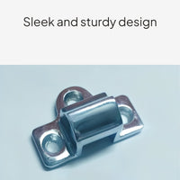 Universal Steamer Cabinet Handle Lock, Zinc Alloy Accessory