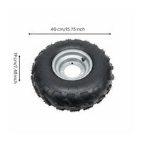 16x8-7 Go Go-Cart Wheel Tire Rough-Terrain Pattern 16x8-7 Tire Wheel for Beach
