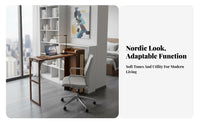 Adaptable Island Counter Space-Saving Clutter-and Clearstanding Kitchen Workstation Acts as Room Divider Extendable Surface