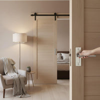 Barn Door Handle Round Tube Glass Door Handle Modern Aesthetic
