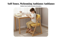 Wooden Adaptive Growth Chair Multi-Functional children's Furniture Long-Lasting