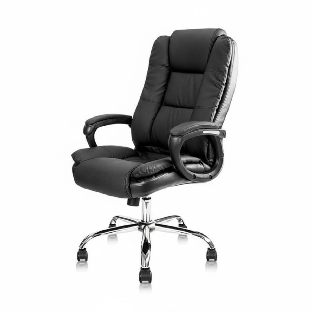 Highspine Revolving Chair Adjustable Height Office Furniture Ergonomic Design Padded Armrests for Students, Players, Bedroom