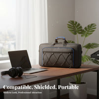 DJ Controller Bag Shoulder Strap and Handle DJ Controller Travel Bag Large Capacity for Traveling DJs, Gigs