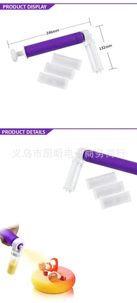 厂家直销蛋糕喷枪蛋糕装饰上色器喷粉器手动蛋糕喷色壶亚马逊热卖