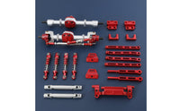 1/12 Scale Metal Chassis Parts Wear-Resistant Metal RC Car Upgrade Kit Easy Installation Hobby Vehicle Accessories