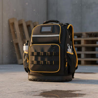 Heavy Duty Tool Backpack Multiple Pockets for Jobsite, Electricians, Technicians