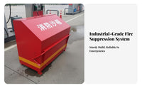 Fire Sand Box Thickened Material Flood Control Sand Box Reinforced Frame for Personnel, Industrial Workers, Gas Stations, Oil Depots, Factories