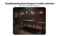 Industrial Design Metal Frame Banquette Easy to Clean Cafe Seating Simple Installation Commercial Furniture Ergonomic for Business Owners, Bar, Lounge, Reception Area