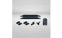 2 Pieces Non-Slip Roof Rack Pads Padded Soft Roof Rack with Straps Easy to Install Universal for Travelers, Outdoor Enthusiasts, Road Trips