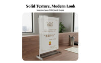 Clear Document Frame Thickened Material Acrylic Sign Holder Easy Insert Design