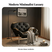 Framed Armchair Signature aesthetic Z-Frame Armchair centurycentury-1900s Modern Minimalist Aesthetic for Living Room, Office