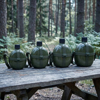 German-Style Portable Large Capacity 304 Stainless Steel Vacuum Insulated Canteen for Outdoor Travel and Training