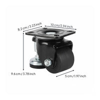 Caster Wheel Low Center of Weight Leveling Caster for Workshop, Warehouse