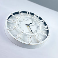 12寸复古钟表挂钟爆款挂墙时尚创意时钟客厅钟欧式创意wall clock