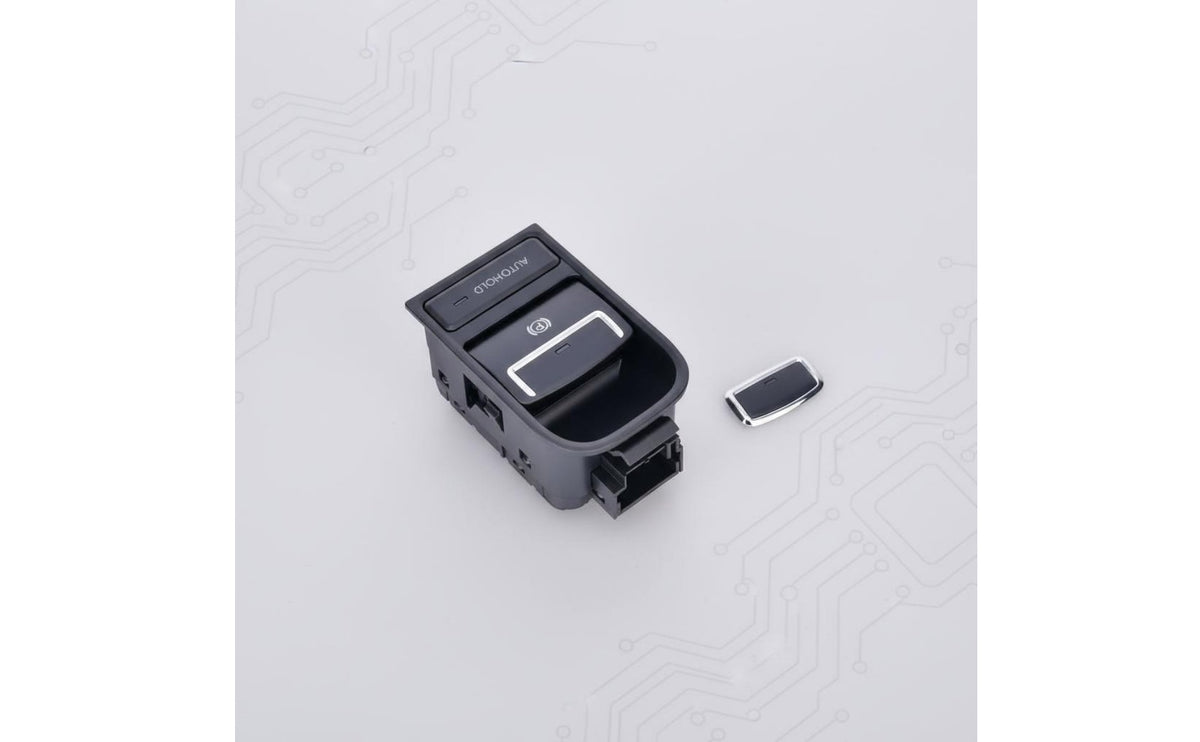 Electronic Parking Brake Control Plug and Play Handbrake Control Button Car Handbrake Button Premium ABS Material Automotive