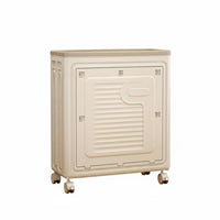 Rolling foldable Laundry Basket With casters Household Storage Space-Saving