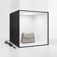 Light Box with Diffusion Cloth Tri-Color Foldable Photo Studio Even for Crafters