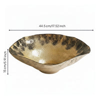 Glass Fruit Plate with Pedestal Decorative Pedestal Bowl Glossy for Centerpiece
