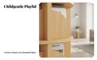 Rotating Book Unit 360° Rotation Rotating Bookshelf Unit Space Saving