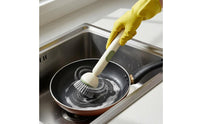 Soap Dispensing Dish Brush Multipurpose Liquid Dispensing Cleaning Brush