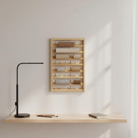 Sewing Thread Rack Space Saving Folding Spool Rack Multi Slot for Craft Room