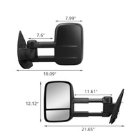 Truck Mirror Housing Included Auto Part Telescopic Arms for Replacement