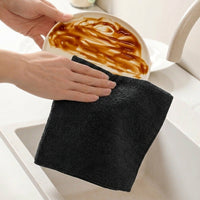 40x40cm Microfibre Cloth and Microfibre Towel, Odor Resistant Microfibre Cloth for Car Cleaning, Embossed Quick-Dry Dishwashing and Table Wiping
