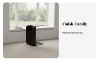 C-Shaped Table Nordic Aesthetic Home Furnishing Space-Saving for Bedroom