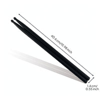 Drumsticks with Teardrop Tips Light Drum Comfortable Percussion for Drummers