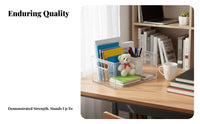 Stackable Lidded container all-purpose Storage Box long-finaling for Desk, Home, Homeowners