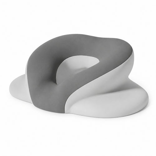 Contoured Face Pillow with Arm Support Ergonomic for Desk