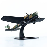 1:144 British Whitley Heavy Bomber Model, Die-cast Finished Aircraft Model, Collectible