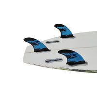 冲浪板尾舵Double Tabs 2/FCS2代鱼鳍 G5/M玻纤尾鳍surf fin