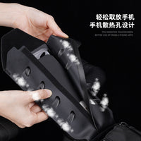 ENLEE Bicycle Front Beam Bag EVA Storage Pouch for Road and Mountain Bikes