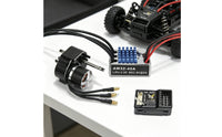 Brushless Motor ESC Kit High Rotational Force RC Vehicle Power Upgrade Set Non-Destructive Installation 2322 Outrunner Motor Combo for off-Highway