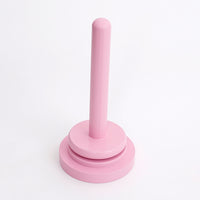 Bamboo Yarn Holder Desktop Spool Stand Rotating Wooden Winding Tool
