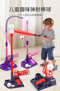 One-Button Baseball Launcher 3-in-1 Baseball Training Toy