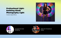 LumiWand500 RGB light, 3300K-6500K