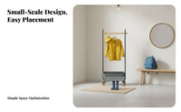 children's Rolling Clothes Rack Encourages Tidiness Garment Stand With Wheels