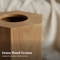 Hexagonal Wood Block Table Japanese Minimalist Design Stool No Assembly Required Multifunctional for Interior Designers, Adults