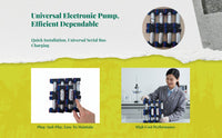 Gas Detection Pump, Electronic Collection Pump, Portable Analyzer for Commercial Use, Leak Detection, Calibration