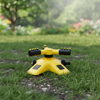 Rotating Sprinkler Head Wide Spray Coverage Outdoor Watering Easy to Install