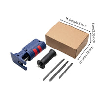 Reciprocating Adapter with Handle Portable Tool Ergonomic for Hobbyists