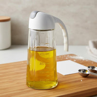 630 Ml Automatic Oil Dispenser Large Capacity Tilt-Sensing Flip Oil Dispenser One-Handed for Dining Table