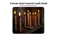 10 Pieces Realistic Digit-shapedShaped | Slender Tapered Body, Spooky, for Halloween